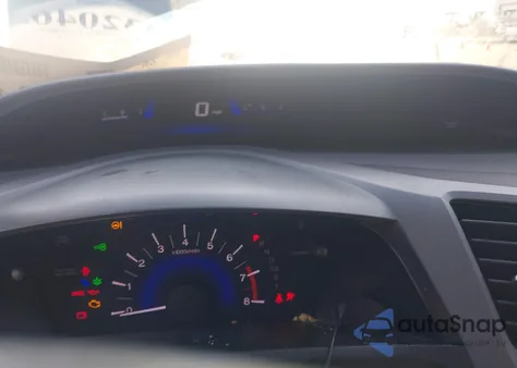 2012 Honda Civic Lx из США, поврежденный, VIN 19XFB2F50CE097733